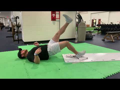 Slide Board 2-1 Hamstring Curl