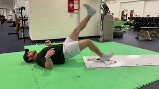 Slide Board 2-1 Hamstring Curl