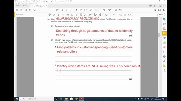 OCR A Level H446 Computer Science Unit 2 2018 paper