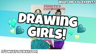 Filling a Page in my Sketchbook with 6 Different Girls | Draw with me
Today Im drawing girls... thats all 😂.
✨✨✨
Recently, one of my subscribers redrew a drawing of mine from a video, and it was very nice. If you would like to do this please tell me in the comments, as I would really like to see it!
✨✨✨
if you would like a shoutout, just leave a genuine comment on any videos of mine that you watch!
✨✨✨
this video is not sponsored
✨✨✨
I do not own or claim any music in this video, all credit goes to the original creator(s)
Background Music:
Cream (Prod. by Lukrembo)
https://youtu.be/xAA1uTYE94I
Cold (Prod. by Lukrembo)
https://youtu.be/YEqR7cSSLTU
Intro Music:
Cartoon - On & on
https://soundcloud.com/cartoonbaboon
https://youtu.be/K4DyBUG242c
✨✨✨ Filling a Page in my Sketchbook with 6 Different Girls | Draw with me