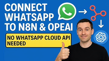 Create a WhatsApp AI Chatbot Using n8n in 5 min | No Cloud API Required