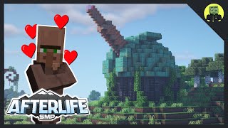 The OBSERVATORY Villager Breeder!! - AfterLife SMP: Ep3 (Minecraft 2021)