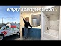 Vlog moving to ca empty luxury apartment tour leaving seattle