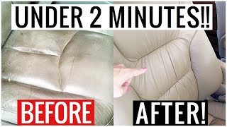 How to Clean & Deodorize DIRTY LEATHER CAR SEATS!!! (AMAZING RESULTS) | Andrea Jean Cleaning
