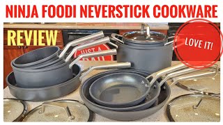 Ninja C39900 Foodi 16-Piece Cookware Set NeverStick Premium Hard-Anodized Slate Grey