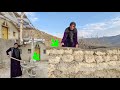 Living in the Wild | A Nomadic Mother's Efforts to Build a Mountain Shelter