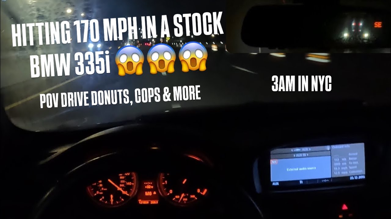170+ MPH IN MY BMW 335i (GONE WRONG) 🚔 - YouTube
