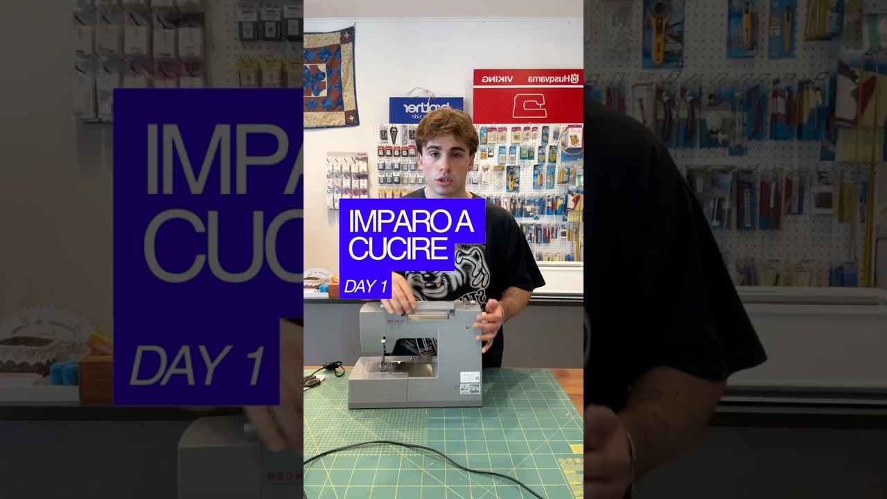Day 1 - Imparo a cucire Lezione con 