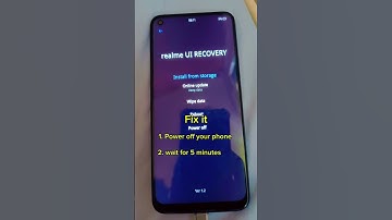 Realme ui recovery problem | #phoneproblems