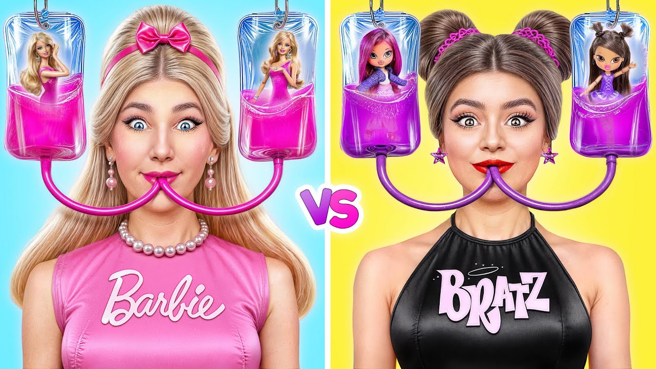 Как Стать Популярной Экстремальное Преображение Челлендж | Барби vs Братц от Multi DO Team