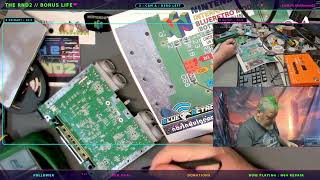 Bonus Life Stream 10 // BlueRetro Internal Bluetooth Mod -- Soldering Under Microscope
