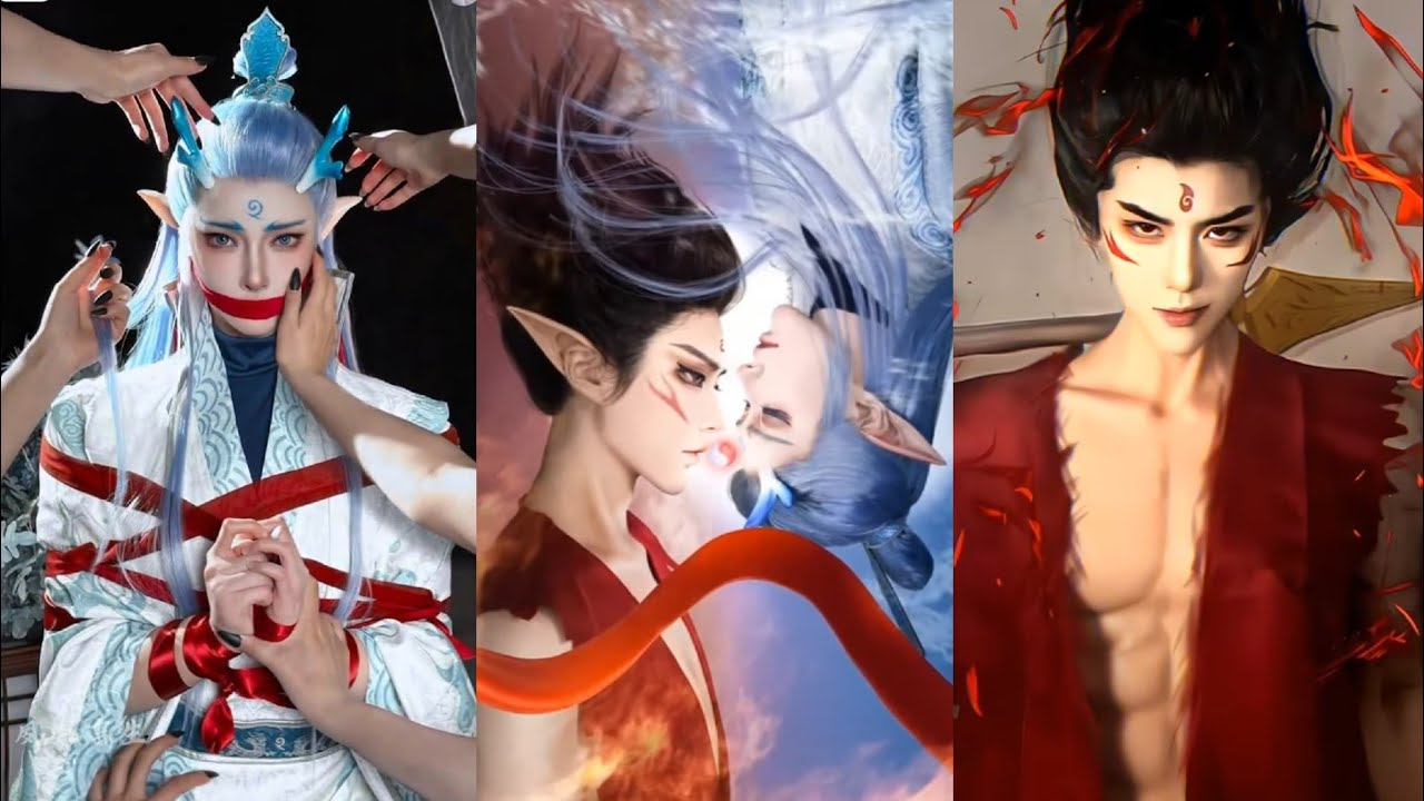 [Cosplay Boylove ] CP NaZha - AoBing❤💙(Na Tra - Ngao Bính_Ma Đồng Náo Hải )#part2