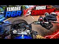 Yamaha R6R vs Honda CBR600RR | NOT A RACE 