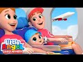 Serunya, Naik Pesawat Untuk Pertama Kalinya! | Kartun Anak | Little Angel Bahasa Indonesia