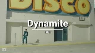 BTS - Dynamite (lyrics)