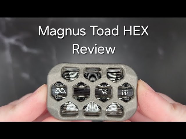 MAGNUS MagLab MMF001 HEX フィジェットトイ Magnus Toad HEX Review! - YouTube