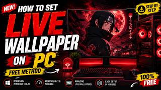 How to Set Live Wallpaper On PC Window 10/11 (FREE) | How to Add Live Wallpaper on Your PC (2026)