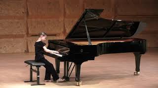 Emily, 9 Jaar, Piano, Improvisation, Glinka M. Variations Upon Russian Folk Song