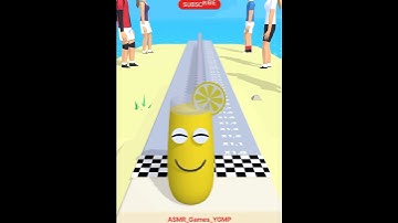 ASMR Juice Run Gameplay #shorts #asmr #satisfying #relaxing #games