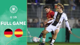 Germany vs. Spain | Full Game | U 19