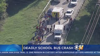 Fiery School Bus Crash Kills Mesquite ISD Student