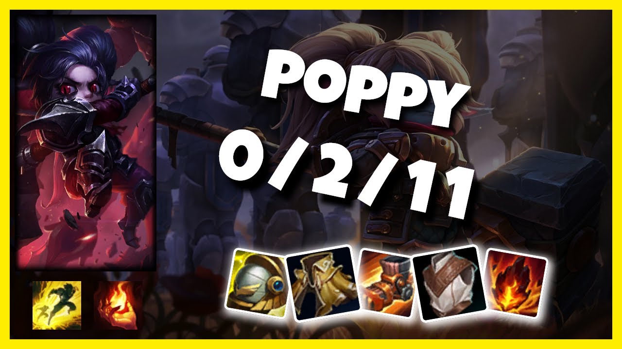 Poppy 11.5 Gameplay Challenger Replay S11 Support (0/2/11) - TURKISH