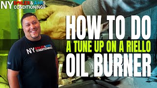 How to do a Tune up on a Riello Oil Burner