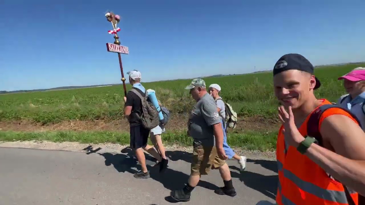 Wielki Odpust w Kalwarii Pacławskiej-Wtorek 15 sierpnia 2023-Powrót pielgrzymek do Przemyśla.