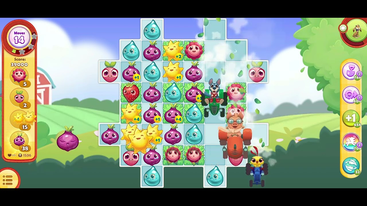 Farm Heroes Saga Level 1536
