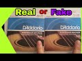 Can You Spot Counterfeit Guitar Strings?