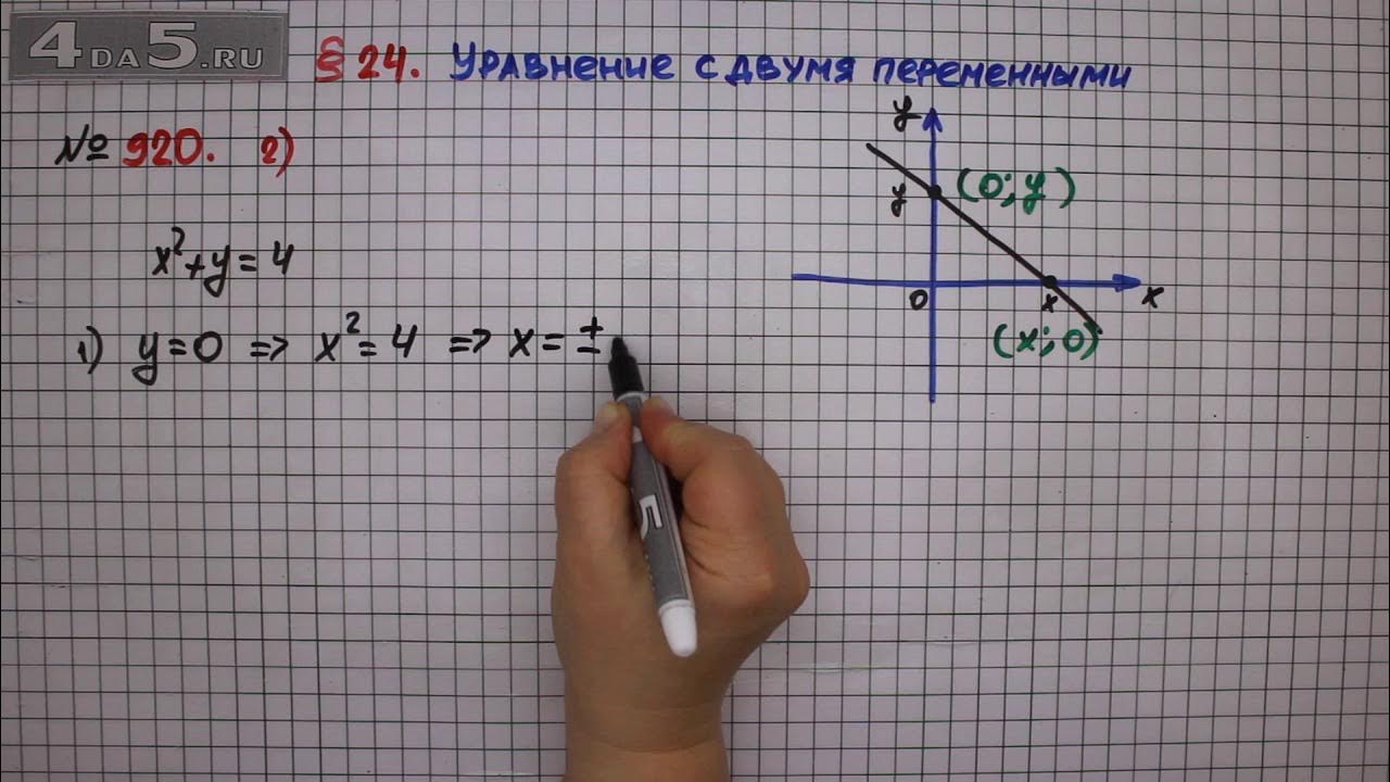 Алгебра 7 класс упражнение 920. Алгебра 7 класс мерзляк номер 920.