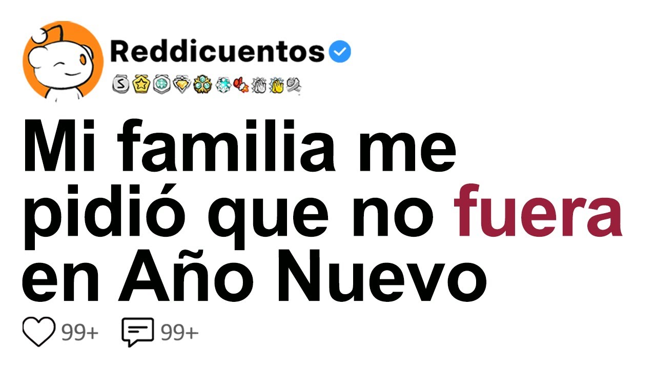 [HISTORIA COMPLETA] Mi familia me pidió que no fuera en Año Nuev