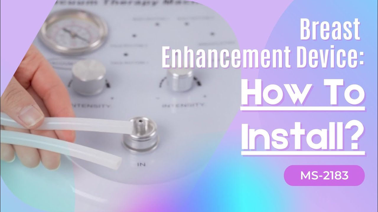 MS-2183| Install Video|  24 Cups Vacuum Therapy Machine