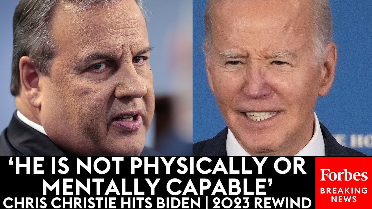 Chris Christie Takes Aim At Biden On The Campaign Trail | 2023 Rewind ...