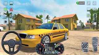 🚖 Ford Crown Victoria Taxi Simulator EVO Gameplay | V8 American Legend 🔥 screenshot 3
