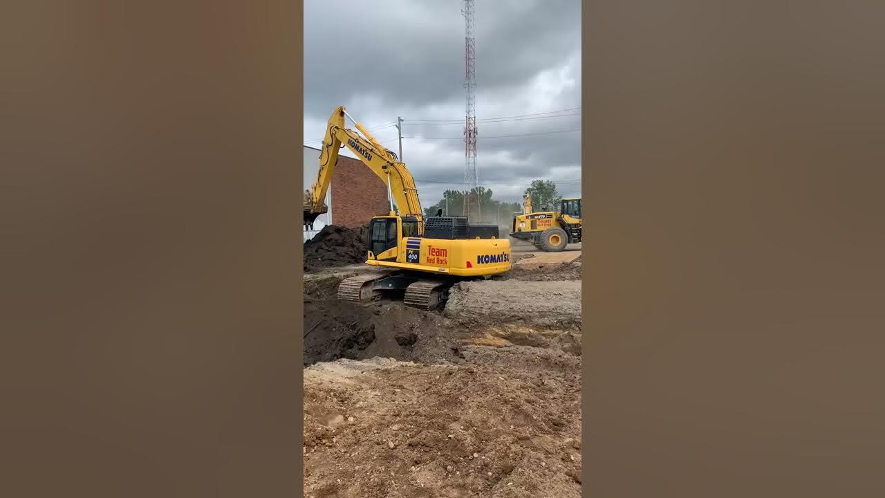 Construction at Mineola parking lot Steel Equities YouTube