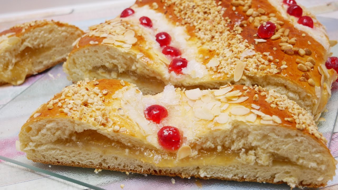 COCA DE SAN JUAN rellena de cabello de Ángel