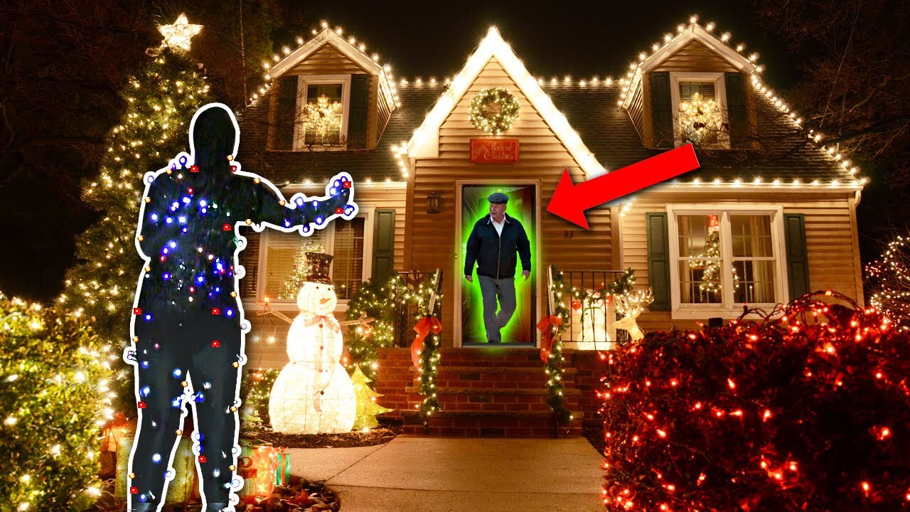 Christmas Lights DING DONG DITCH PRANK! (Impossible to Find) YouTube