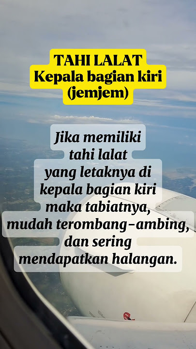 Tahi lalat kepala bagian kiri #primbonjawa#video#reels#fyp#viralvideo#viralshorts#motivation#viral
