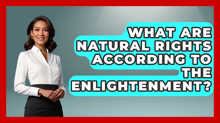 What Are Natural Rights According To The Enlightenment? - The Ethical Compass
