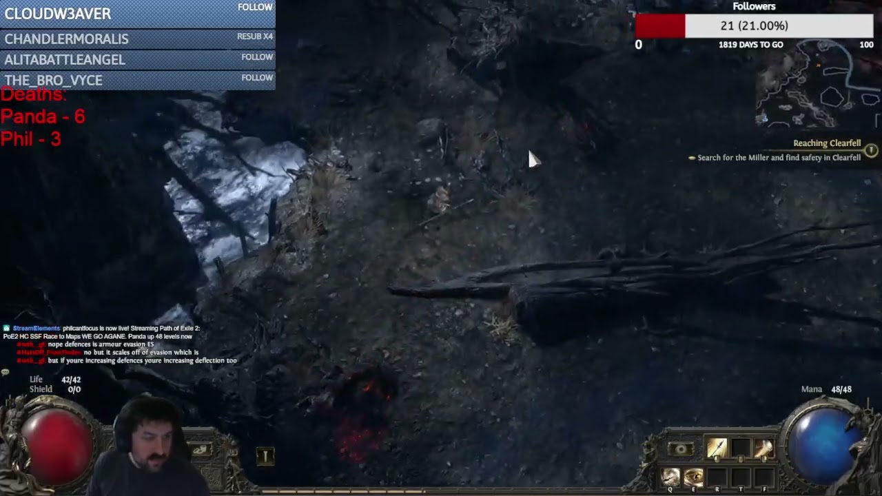 PoE2 HCSSF Race to Maps. Huntress