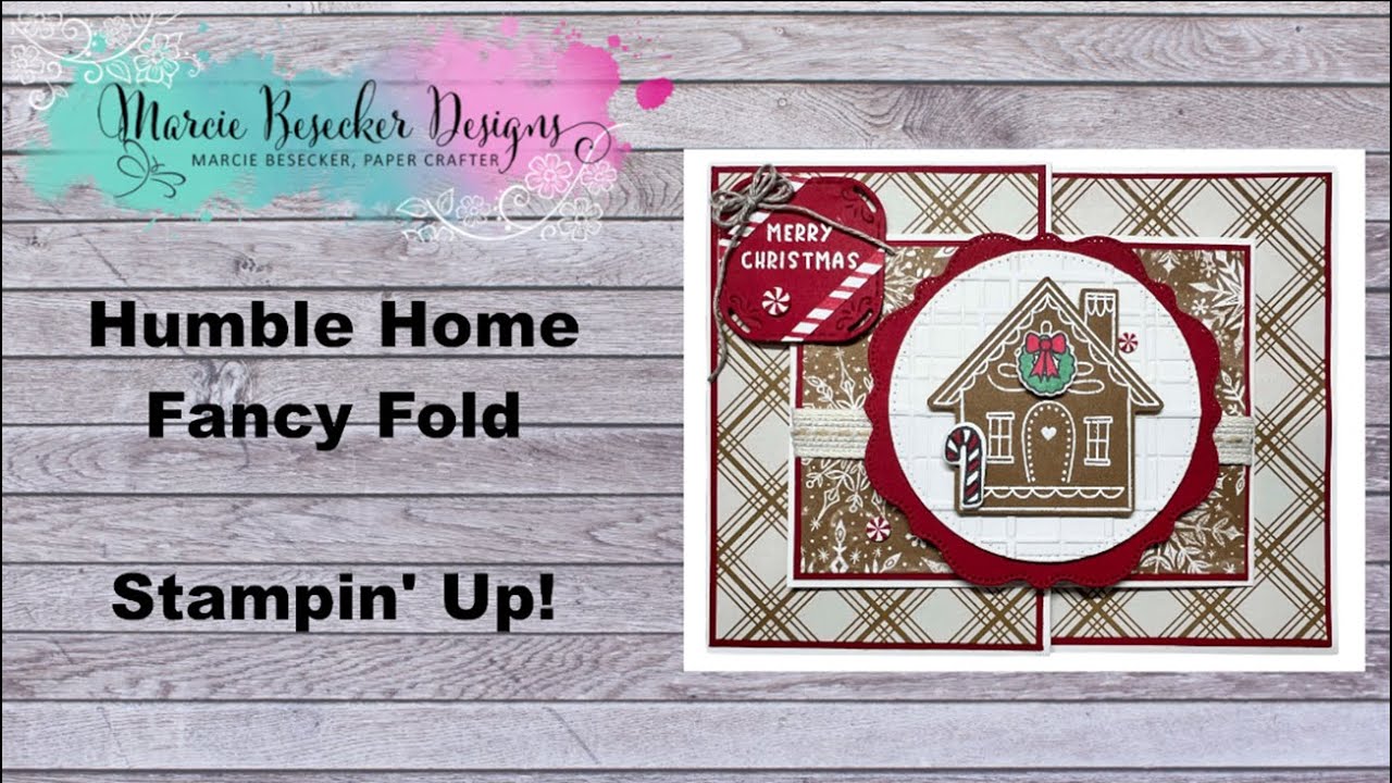 Customer Home Stampin Up New Home Card Using Holiday Home From Stampin