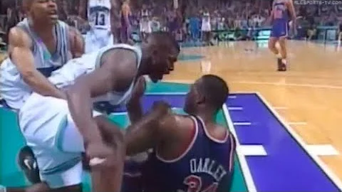 Rare Charles Oakley Heated Moments You've Never Se...