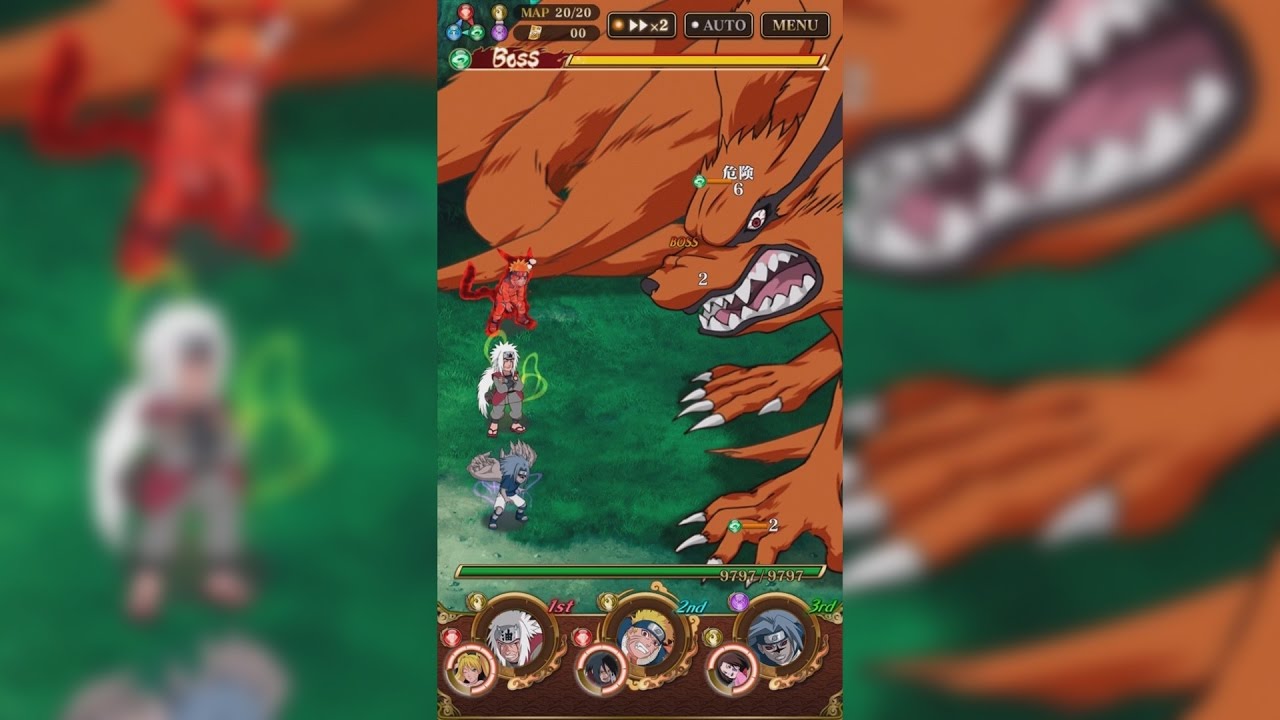 Naruto Shippuden: Ultimate Ninja Blazing - All Ninja Road #1 Boss Battles!