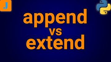 Toevoegen versus uitbreiden in Python