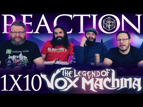 The Legend of Vox Machina 1x10 REACTION!! "Depths of Deceit"