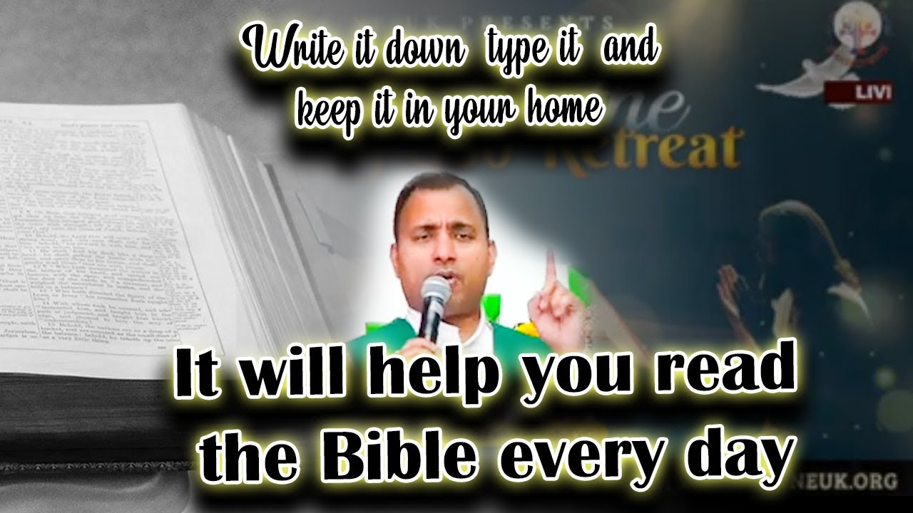 Когда читаешь Библию, открываются небеса — мощное учение отца Иосифа о Слове Божьем