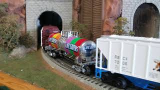 Smokestack Hobby Shop O Gauge Layout Tour, Lancaster, Ohio, 2/5/21