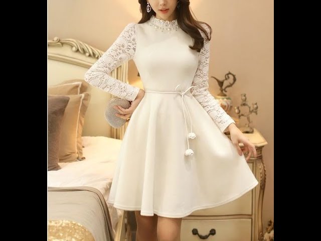 Chic short front back long frock In A Variety Of Stylish Designs -  Alibaba.com-thanhphatduhoc.com.vn