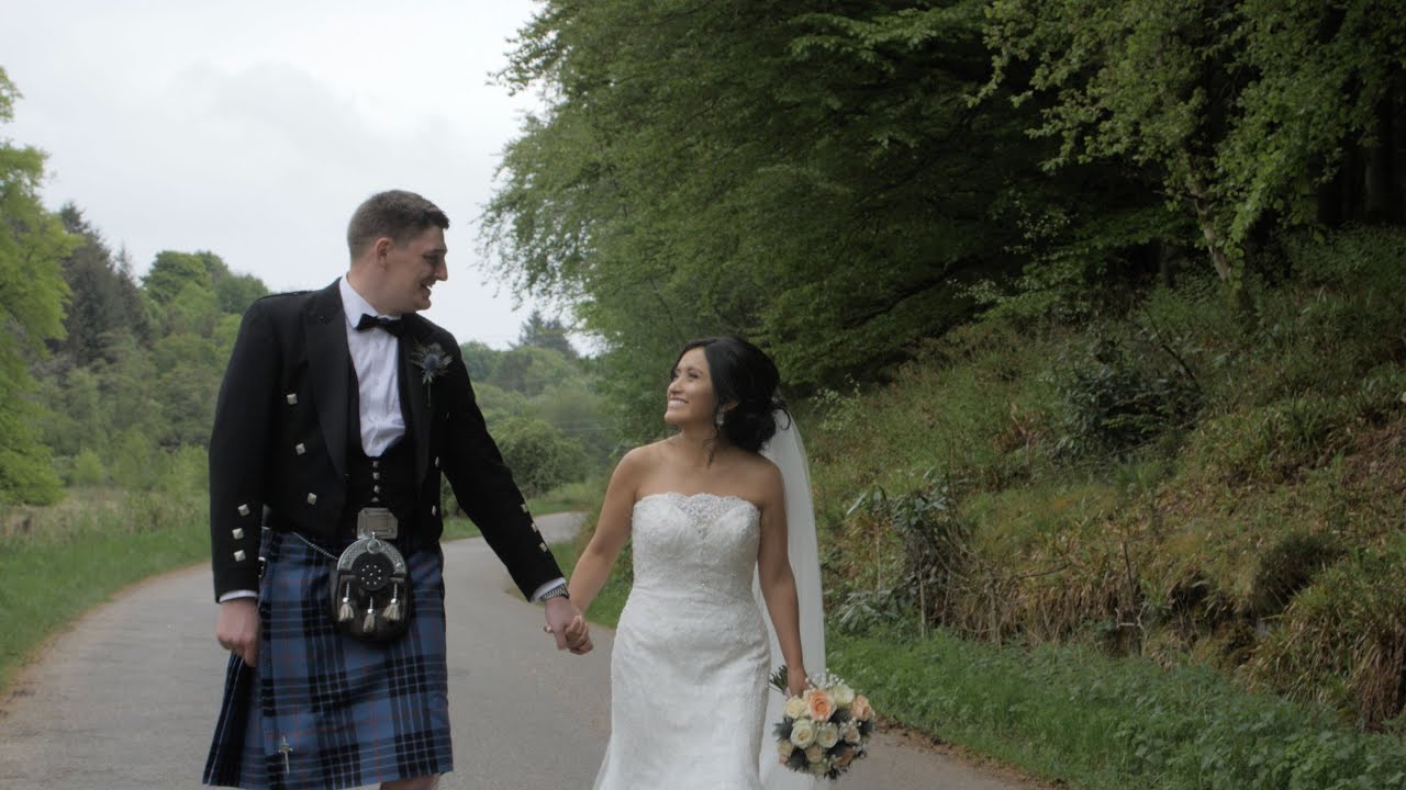 Peruvian Scottish Wedding in a Fairytale Castle // Drumtochty Castle ...